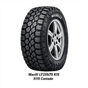 Llanta pantanera Wanlli LT235/75 R1